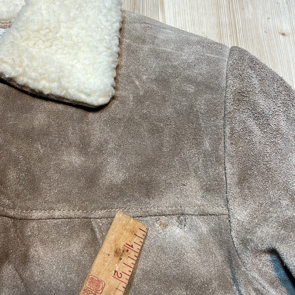 Michael Charles Vintage Suede Bomber Jacket - Picture 7 of 16